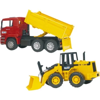 Bruder kamion MAN sa utovarivačem FR130 027520-2 Bruder kamion MAN sa utovarivačem FR130 027520-2