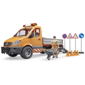 Bruder kamion putar MB Sprinter sa dodacima i figurom 025373-1 Bruder kamion putar MB Sprinter sa dodacima i figurom 025373-1