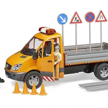 Bruder kamion putar MB Sprinter sa dodacima i figurom 025373-2 Bruder kamion putar MB Sprinter sa dodacima i figurom 025373-2