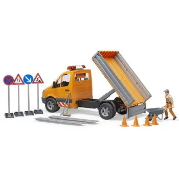 Bruder kamion putar MB Sprinter sa dodacima i figurom 025373-3 Bruder kamion putar MB Sprinter sa dodacima i figurom 025373-3