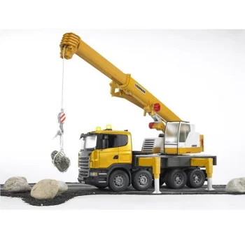 Bruder kamion Scania Liebherr sa kranom 035709-1 Bruder kamion Scania Liebherr sa kranom 035709-1