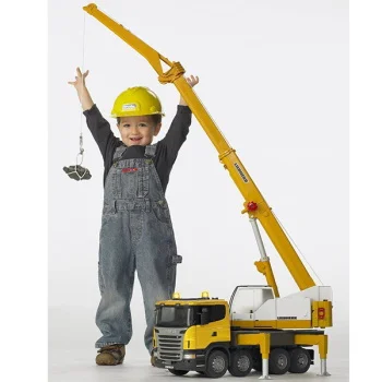 Bruder kamion Scania Liebherr sa kranom 035709-2 Bruder kamion Scania Liebherr sa kranom 035709-2