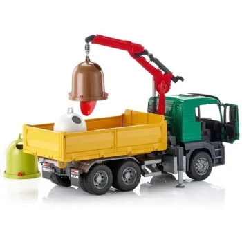 Bruder kamion MAN TGS kiper sa utovarnom rukom+ kontejneri 037536-2 Bruder kamion MAN TGS kiper sa utovarnom rukom+ kontejneri 037536-2