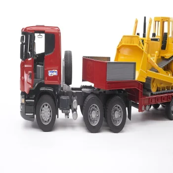 Bruder kamion Scania sa buldožerom Caterpillar 035556-4 Bruder kamion Scania sa buldožerom Caterpillar 035556-4