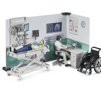 Bruder ambulantna ordinacija sa figurama i opremom u setu 627119-1 Bruder ambulantna ordinacija sa figurama i opremom u setu 627119-1