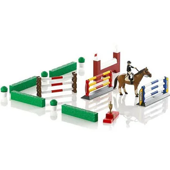 Bruder set sa preprekama i figurama konja i jahača 625306 Bruder set sa preprekama i figurama konja i jahača 625306