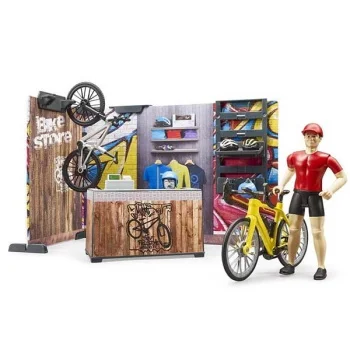 Bruder set sa figurama bikeshop 631208-1 Bruder set sa figurama bikeshop 631208-1