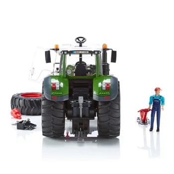 Bruder traktor Fendt Vario sa mehaničarem i alatom 040413-2 Bruder traktor Fendt Vario sa mehaničarem i alatom 040413-2