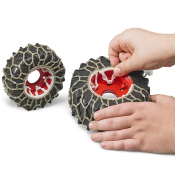 Bruder traktor Claas Axion sa lancima i čistačem snega 030179-2 Bruder traktor Claas Axion sa lancima i čistačem snega 030179-2