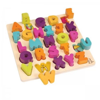 B Toys drvena slagalica abeceda 314034