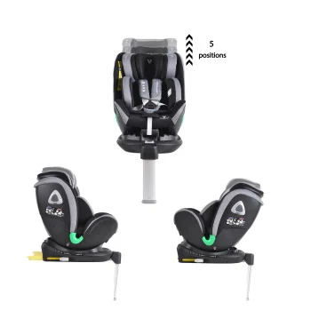 Cangaroo autosedište Commodore Isofix 0-36kg 360° dark grey -2 Cangaroo autosedište Commodore Isofix 0-36kg 360° dark grey -2