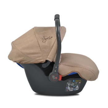 Cangaroo autosedište sa adapterom 0-13kg Sofie beige -2 Cangaroo autosedište sa adapterom 0-13kg Sofie beige -2