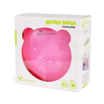 Cangaroo činija za bebe Panda pink-1 Cangaroo činija za bebe Panda pink-1