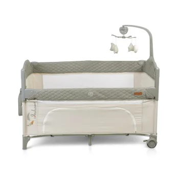 Cangaroo prenosivi krevetac sa kliznom stranicom Indiana grey-3 Cangaroo prenosivi krevetac sa kliznom stranicom Indiana grey-3