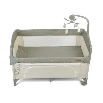 Cangaroo prenosivi krevetac sa kliznom stranicom Indiana grey-5 Cangaroo prenosivi krevetac sa kliznom stranicom Indiana grey-5