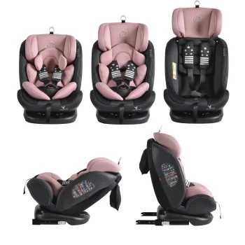 Cangaroo autosedište Pilot Isofix 0-36kg 360° pink -2 Cangaroo autosedište Pilot Isofix 0-36kg 360° pink -2