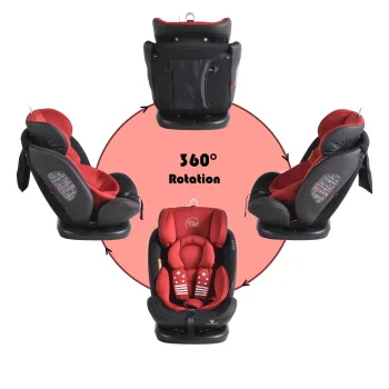 Cangaroo autosedište Pilot Isofix 0-36kg 360° red -3 Cangaroo autosedište Pilot Isofix 0-36kg 360° red -3