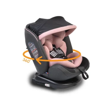 Cangaroo autosedište Pilot Isofix 0-36kg 360° pink Cangaroo autosedište Pilot Isofix 0-36kg 360° pink