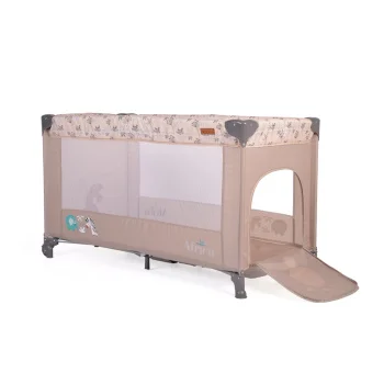 Cangaroo prenosivi krevetac 1 nivo Africa beige-1 Cangaroo prenosivi krevetac 1 nivo Africa beige-1