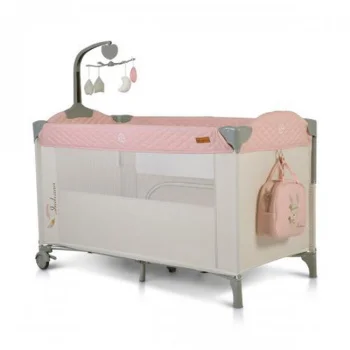 Cangaroo prenosivi krevetac sa kliznom stranicom Indiana pink Cangaroo prenosivi krevetac sa kliznom stranicom Indiana pink