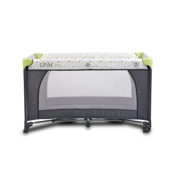 Cangaroo prenosivi krevetac za bebe 2 nivoa Star Duo green-1 Cangaroo prenosivi krevetac za bebe 2 nivoa Star Duo green-1