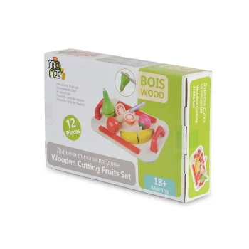 Cangaroo drvena daska za sečenje sa 5 voćki i nožem-3 Cangaroo drvena daska za sečenje sa 5 voćki i nožem-3