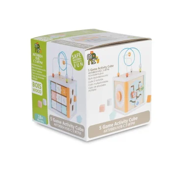 Cangaroo drvena igračka edukativna kocka 20cm-3 Cangaroo drvena igračka edukativna kocka 20cm-3