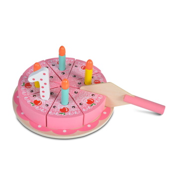 Cangaroo drvena igračka rođendaska torta Happy Birthday -2