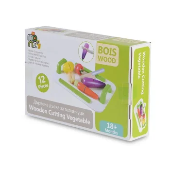 Cangaroo drvena daska za sečenje sa 5 povrća i nožem-4 Cangaroo drvena daska za sečenje sa 5 povrća i nožem-4