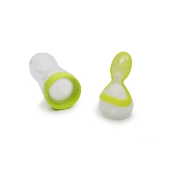 Cangaroo flašica sa silikonskom kašičicom 90ml-1 Cangaroo flašica sa silikonskom kašičicom 90ml-1