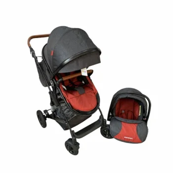 Cangaroo dečija kolica 2u1 Nou Nout black red Cangaroo dečija kolica 2u1 Nou Nout black red