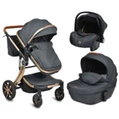 Cangaroo dečija kolica 3u1 Polly trio crna-1 Cangaroo dečija kolica 3u1 Polly trio crna-1