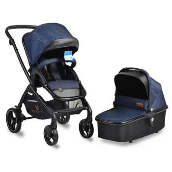 Cangaroo kolica za bebe Mira 2u1 sa tvrdom korpom plava Cangaroo kolica za bebe Mira 2u1 sa tvrdom korpom plava