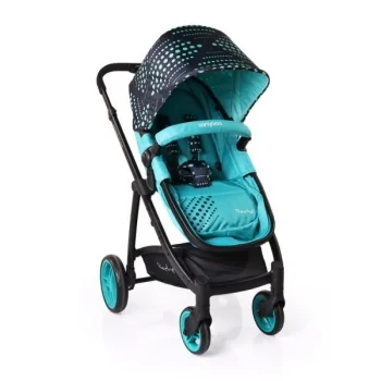 Cangaroo dečija kolica Rachel blue dots-1 Cangaroo dečija kolica Rachel blue dots-1