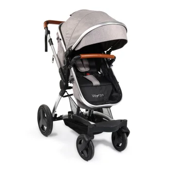 Cangaroo kolica za bebe Veyron svetlo siva -2 Cangaroo kolica za bebe Veyron svetlo siva -2