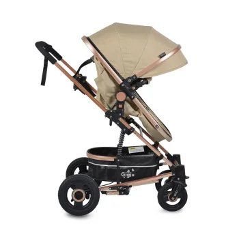 Cangaroo kolica za bebe sa mehanizmom za ljuljanje Gigi tamno siva -2 Cangaroo kolica za bebe sa mehanizmom za ljuljanje Gigi tamno siva -2