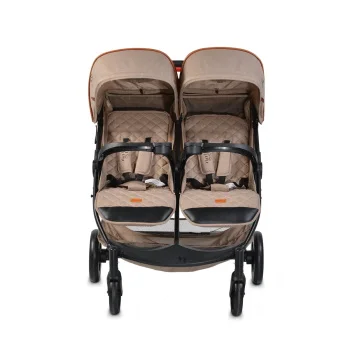 Cangaroo kolica za blizance Rome bež -1 Cangaroo kolica za blizance Rome bež -1