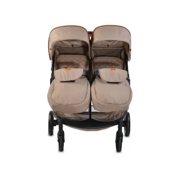 Cangaroo kolica za blizance Rome bež -2 Cangaroo kolica za blizance Rome bež -2