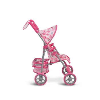 Cangaroo kolica za lutke Flower Garden pink-3 Cangaroo kolica za lutke Flower Garden pink-3