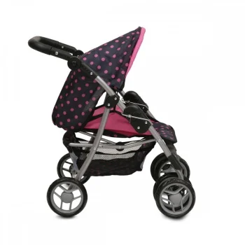 Cangaroo kolica za lutke Pinky Dots-3 Cangaroo kolica za lutke Pinky Dots-3