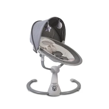 Cangaroo električna ljuljaška za bebe Cloud grey-1 Cangaroo električna ljuljaška za bebe Cloud grey-1