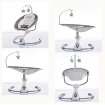 Cangaroo električna ljuljaška za bebe Cloud grey-5 Cangaroo električna ljuljaška za bebe Cloud grey-5