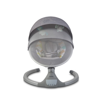 Cangaroo električna ljuljaška za bebe iSwing light grey-1 Cangaroo električna ljuljaška za bebe iSwing light grey-1