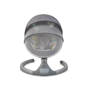 Cangaroo električna ljuljaška za bebe iSwing light grey-1