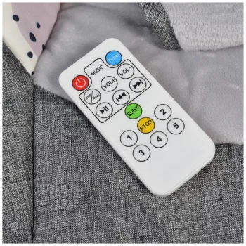 Cangaroo električna ljuljaška za bebe iSwing light grey-4