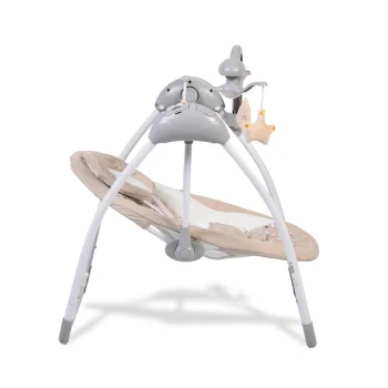 Cangaroo ljuljaška za bebe Jessie beige -2 Cangaroo ljuljaška za bebe Jessie beige -2
