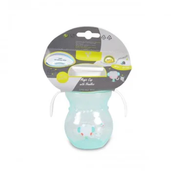 Cangaroo magična šolja za bebe 360° tirkiz -1 Cangaroo magična šolja za bebe 360° tirkiz -1