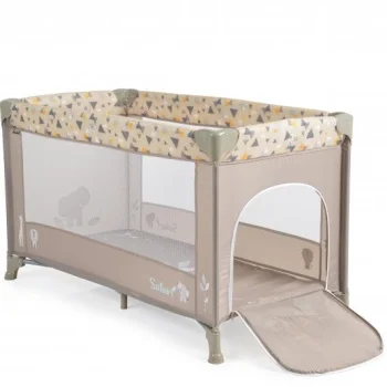 Cangaroo prenosivi krevetac Safari 1 nivo beige-1 Cangaroo prenosivi krevetac Safari 1 nivo beige-1
