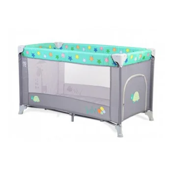 Cangaroo prenosivi krevetac Safari 1 nivo tirkiz grey Cangaroo prenosivi krevetac Safari 1 nivo tirkiz grey