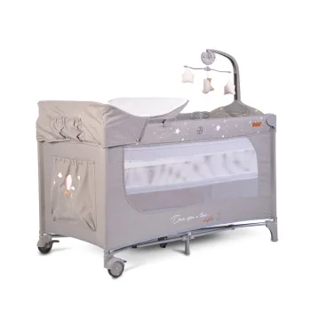 Cangaroo prenosivi krevetac Once upon a time L3 siv-2 Cangaroo prenosivi krevetac Once upon a time L3 siv-2